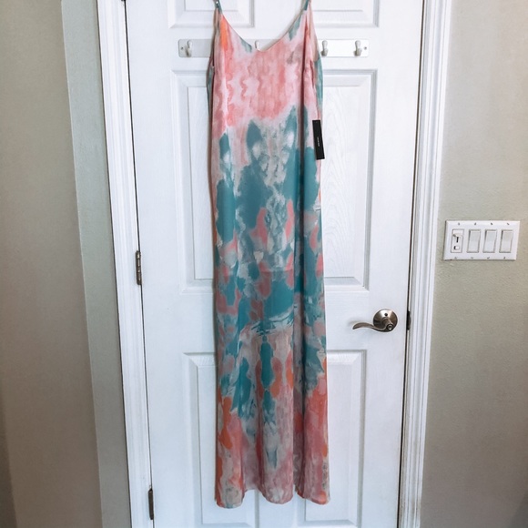 lulus watercolor dress